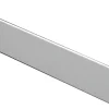 Cornière-Cornière égale PVC blanc 7 x 7 mm, 1 m