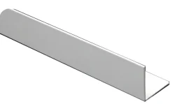 Cornière-Cornière égale PVC blanc 7 x 7 mm, 1 m