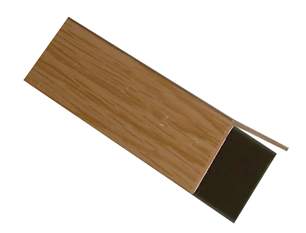 Cornière-Cornière égale PVC chêne clair 30 x 30 mm, 1 m