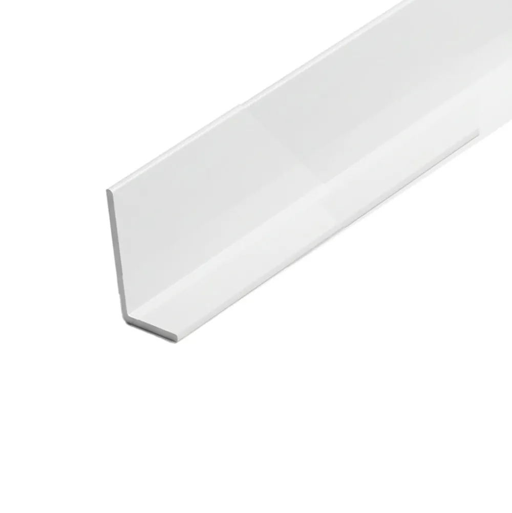 CQFD Cornière-Cornière inégale aluminium 40 x 20mm, L. 2 m