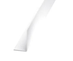 Cornière-Cornière inégale PVC blanc 15 x 25 mm, 1 m