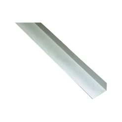 Cornière inégale PVC blanc 10 x 20 mm, 1 m