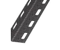CQFD Cornière perforée acier laqué 38 x 38 mm, 2 m
