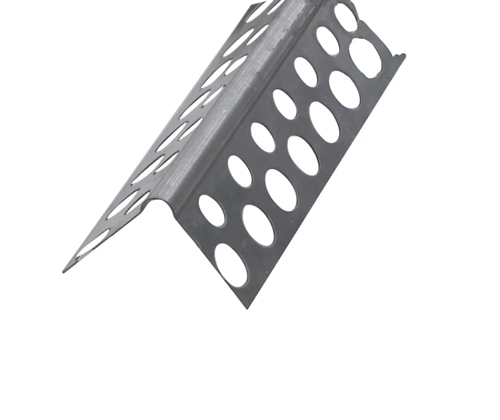 Cornière-Cornière platrière acier 23 x 23 mm, 2,5 m