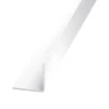 Cornière-Cornière PVC blanc 60 x 60 mm, 2,5 m