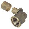 Garis Tube Et Raccord Per-Coude femelle fixe et raccord à glissement PER D12 3/8'' - - 2307-12-12