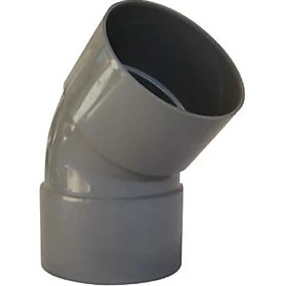 Fitt Tube Et Raccord Pvc-Coude pvc femelle femelle 45° ø100 mm