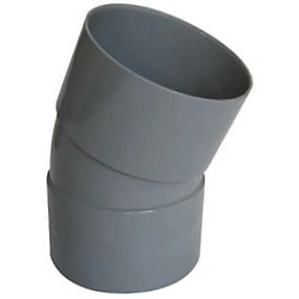 Fitt Coude pvc femelle femelle 20° ø100 mm