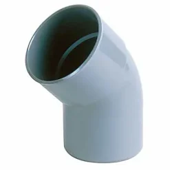 Fitt Coude pvc mâle femelle 45° ø80 mm