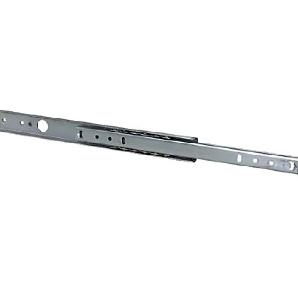 Coulisse fixation latérale Diall acier zingué L.438 mm