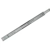 2 coulisses billes latérales Diall acier zingué L.310 x h.27 mm