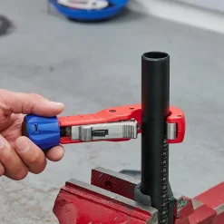 Knipex Coupe tube acier inoxydable Ø35 mm rouge et bleu