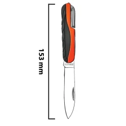 Ironguard Couteau multifonction 15 en 1. Orange