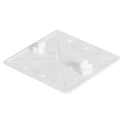 Jacobsen Couvercle de boîte de dérivation 80 x 80 mm à visser