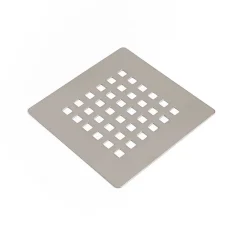 Kiamami Valentina Couvercle De Vidange De La Grille Muse En Acier Chromé
