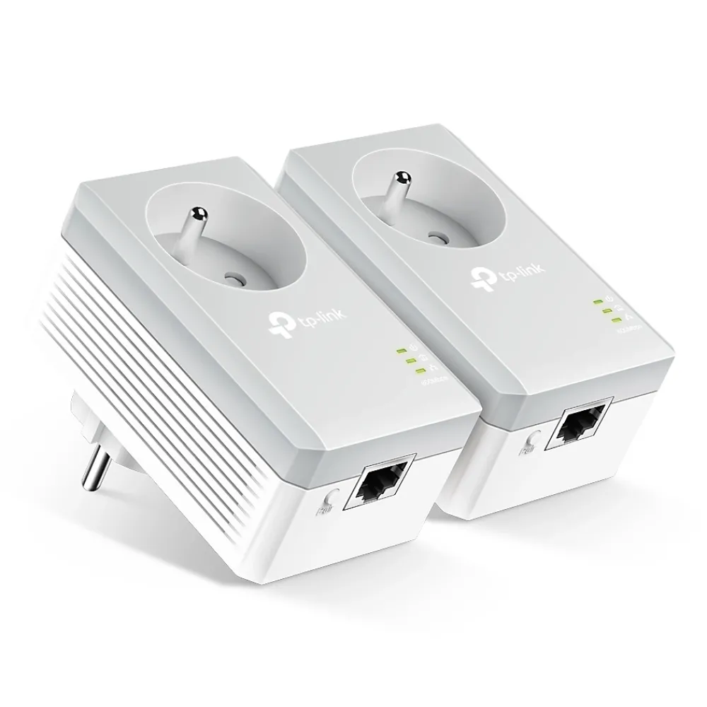 TP-Link Routeur Et Extension Wifi|Câble Et Connectique Réseau-CPL AV 600 Mbps avec prise intégrée