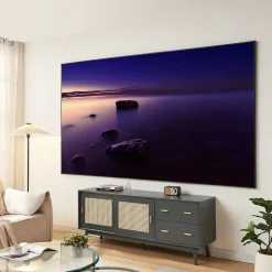 [En.Casa] Écran de projection mural Väkhoga 120 pouces Full HD 4K 8K HDR gris en.casa