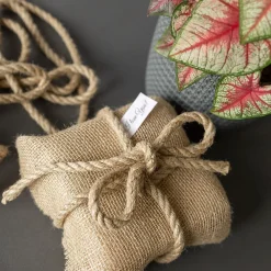 Creative Deco Corde, Fil Et Ficelle-20m Corde de Jute Epaisseur 10mm - Personnalisation Possible Tous les 5m - Corde Solide - Torsadé Fibres Naturelles