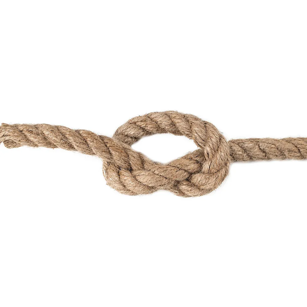 Creative Deco 5m Corde de Jute Epaisseur 20mm - Personnalisation Possible Tous les 5m - Corde Solide - Torsadé Fibres Naturelles