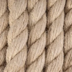 Creative Deco 5m Corde de Jute Epaisseur 40mm - Personnalisation Possible Tous les 5m - Corde Solide - Torsadé Fibres Naturelles