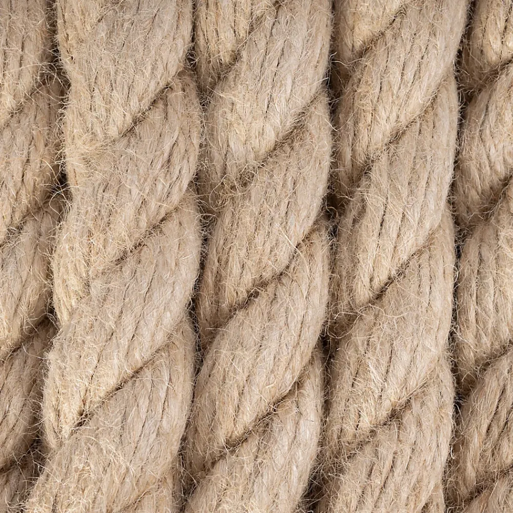 Creative Deco 5m Corde de Jute Epaisseur 40mm - Personnalisation Possible Tous les 5m - Corde Solide - Torsadé Fibres Naturelles