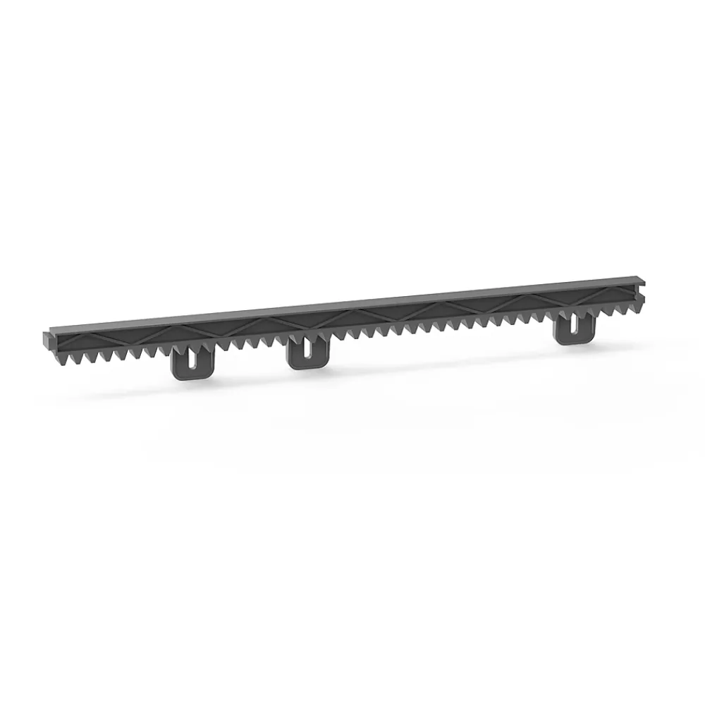 Avidsen Accessoires De Motorisation-Crémaillère gauche en plastique de couleur Noire 50CM