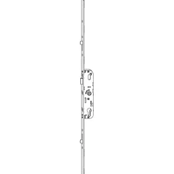 Ferco Loquet, Targette Et Moraillon De Porte-Crémone barillet axe 28mm longueur 1780mm ajustable haut et bas - - G-24452-18-L-1