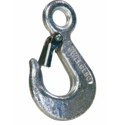Lem Select Crochet de levage à oeil et linguet de sécurité 1600 Kg DIN 689