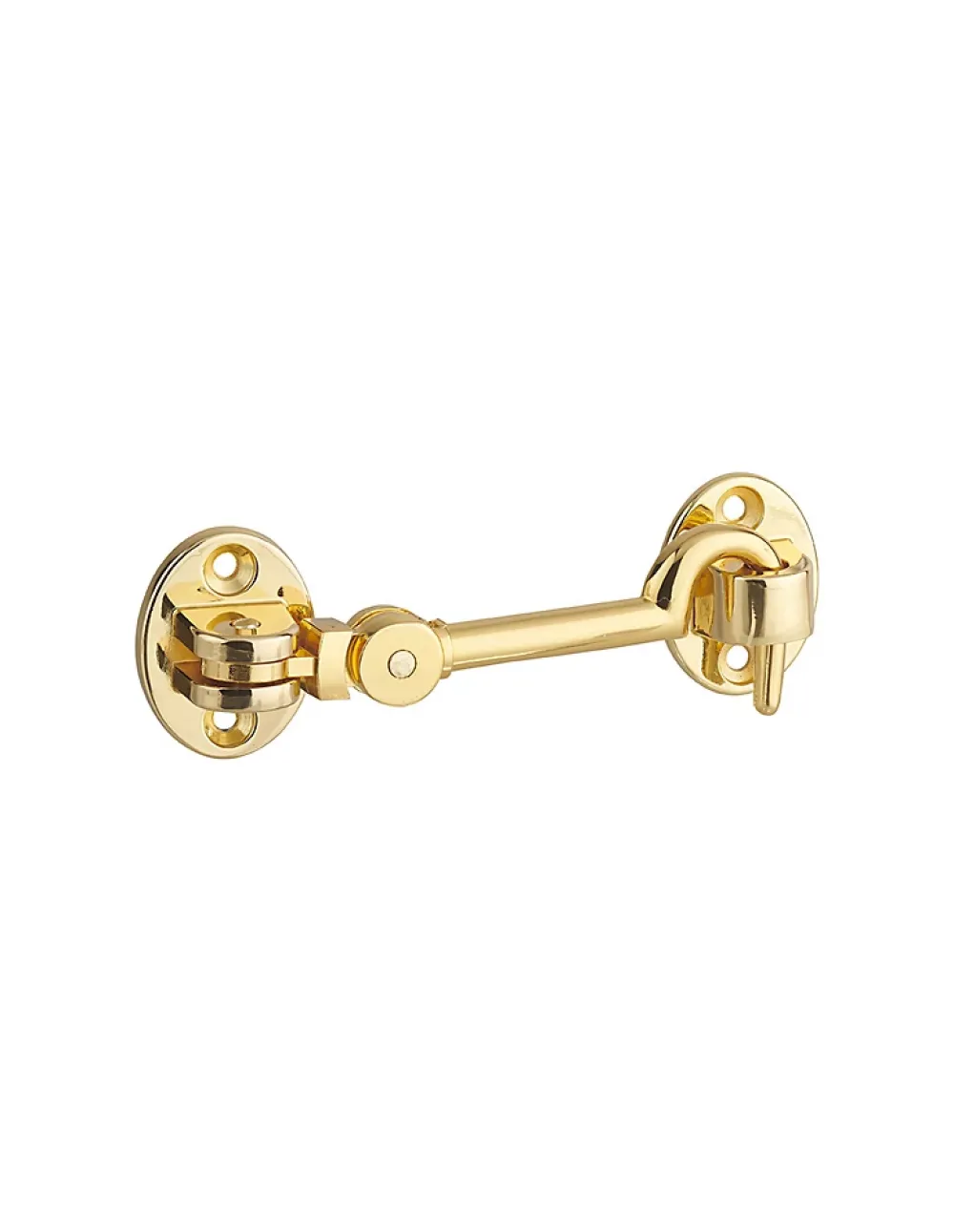 Thirard Crochet de sécurité laitonné, 100mm -