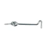 D-Work 25 Crochets Contrevent 6 x 120 mm - NFE 25610 - Zingué blanc -