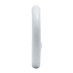 Viswood Piton À Visser-Crochet à visser plastifié blanc filet bois