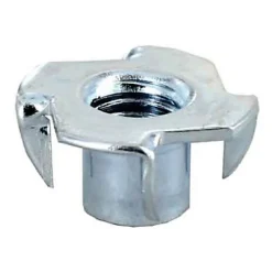 Diall Écrou à frapper en acier 8 x 17 mm M5 Ø.5 mm vendu par 4 pièces