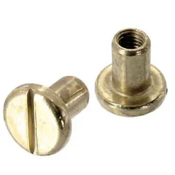 Diall 4 écrous borgnes Laiton M6 ø15 mm x L. 17 mm