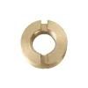 Diall 4 écrous cuvettes Laiton L, 12 mm x l. 12 mm