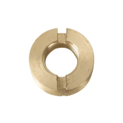 Diall 4 écrous cuvettes Laiton L, 12 mm x l. 12 mm