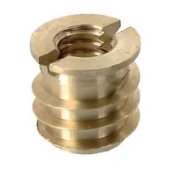 Diall Écrou-4 écrous Laiton ø14 mm x L. 17 mm