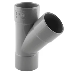 Fitt Tube Et Raccord Pvc-Culotte femelle femelle 45° ø40 mm