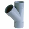 Fitt Tube Et Raccord Pvc-Culotte simple 45° femelle femelle ø80 mm