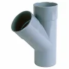 Fitt Tube Et Raccord Pvc-Culotte simple 45° mâle femelle ø80 mm
