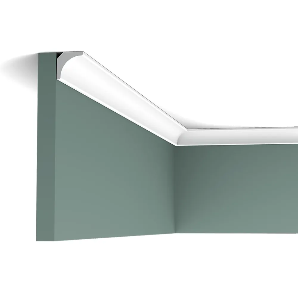 Orac Decor Moulure, Goulotte Et Plinthe-CX133 Corniche plafond - 2x2x200cm (h x p x L) - moulure décorative polymère A l'unité