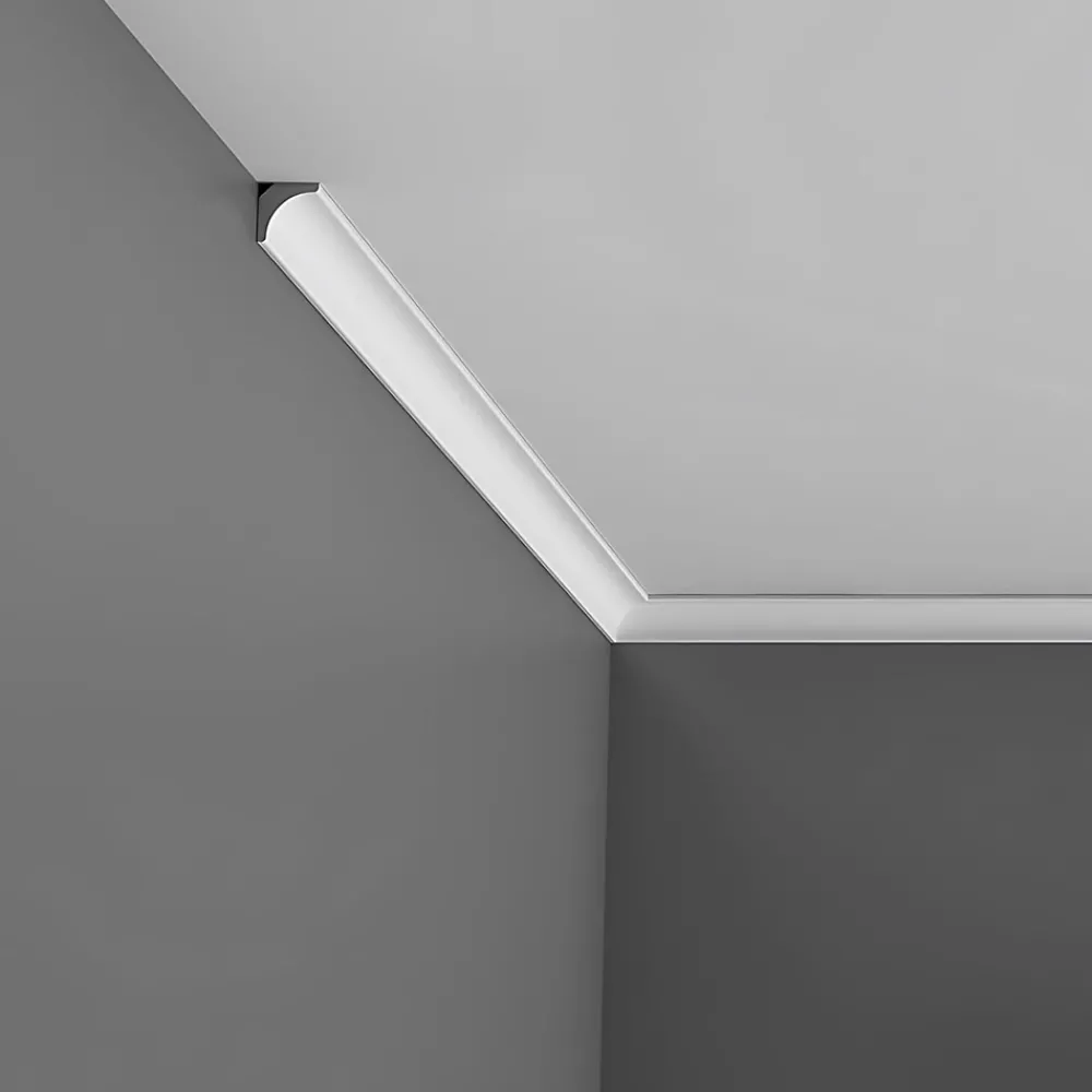 Orac Decor Moulure, Goulotte Et Plinthe-CX133 Corniche plafond - 2x2x200cm (h x p x L) - moulure décorative polymère A l'unité