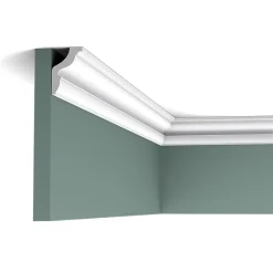 Orac Decor Moulure, Goulotte Et Plinthe-CX111 Corniche Plafond - 2,5x1,5x200cm (h x p x L) - moulure décorative polymère Carton complet
