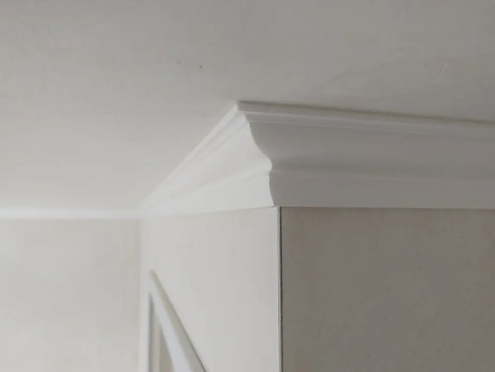 Orac Decor Moulure, Goulotte Et Plinthe-CX111 Corniche Plafond - 2,5x1,5x200cm (h x p x L) - moulure décorative polymère Carton complet