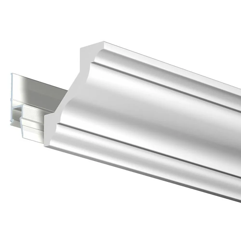 Orac Decor Moulure, Goulotte Et Plinthe-CX110 Corniche Plafond - 4,5x4,1x200cm (h x p x L) - moulure décorative polymère Carton 8 pièces
