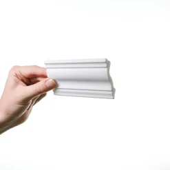 Orac Decor Moulure, Goulotte Et Plinthe-CX110 Corniche Plafond - 4,5x4,1x200cm (h x p x L) - moulure décorative polymère Carton 8 pièces