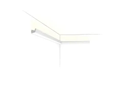 Orac Decor CX189 Corniche pour éclairage indirect - 2,7x2,7x200cm (h x p x L) - moulure décorative polymère A l'unité