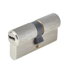 Vachette Cylindre de sécurité nickelé 30 x 30 mm