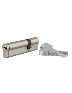 Thirard Cylindre De Serrure-Cylindre de serrure débrayable Transit 1, 30x80mm, 5 clés, nickelé -
