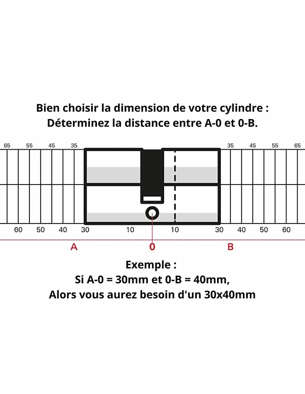 SP Cylindre de serrure à double entrée Tiger 6 Dynamic, 45x65mm, nickelé, anti-arrachement, anti-perçage, 5 clés -