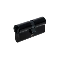 Vachette Cylindre de Serrure 35X35 mm finition PVD noir V5 3 clés
